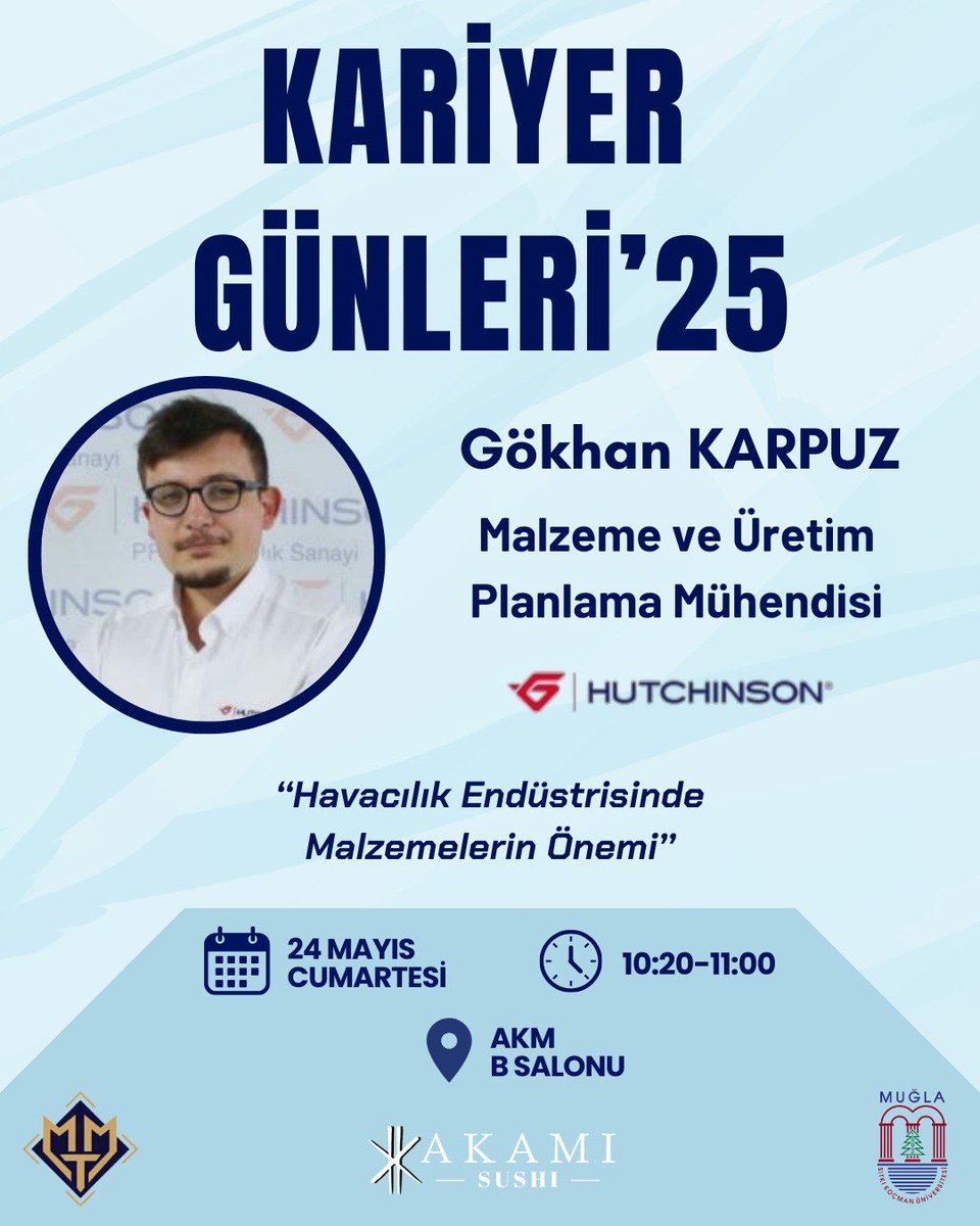 Muğla Metalurji ve Malzeme Topluluğu (@muglammt) on Twitter photo 