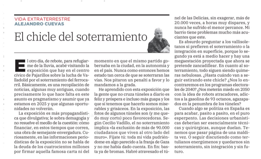 Se tenía que decir, y se dijo.