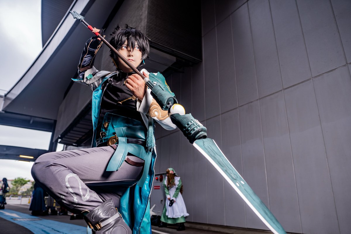 【cosplay】

崩壊スターレイル／丹恒🍁

ポージングレパートリー少ない中でもバチバチにカッコいい構え撮ってもらった😂

photo:<a href="/dye3photo/">だいちゃん</a> 
 #アコスタ福岡みずほpaypayドーム