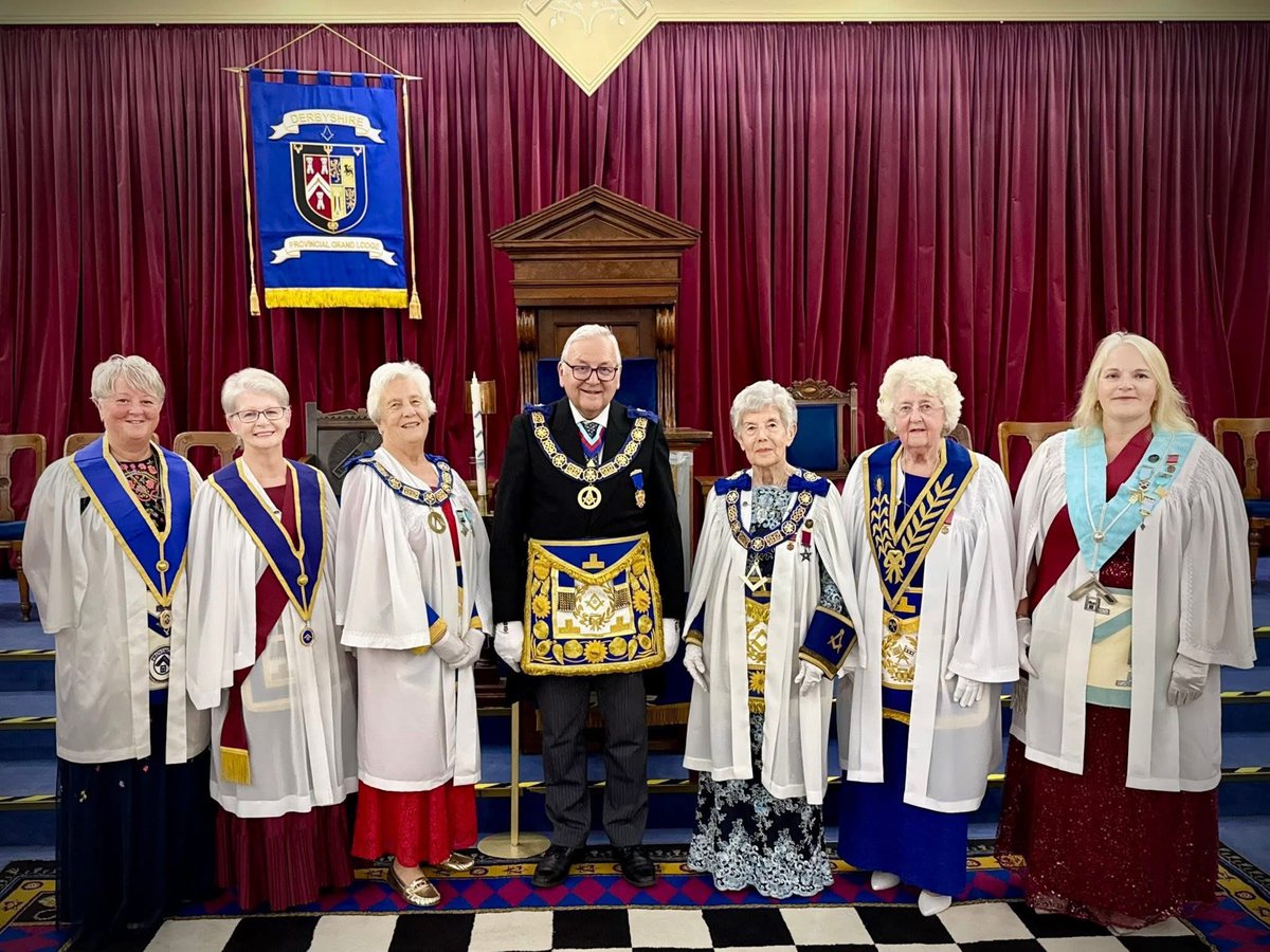 DerbysFreemason's tweet photo. On Friday our #Derbyshire  HQ played host to welcome Right Worshipful Brother Mabs Attwood, Assistant Grand Master of the Order of Women #Freemasons who brought a delegation with her from the OWF @OrderWomen 
https://t.co/MwYRtlVGQ4
#Freemasons https://t.co/ivxCBLDPPO