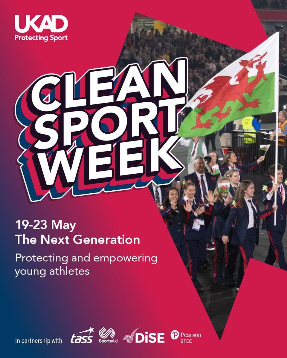 Tîm Cymru 🏴 Team Wales (@teamwales) on Twitter photo We are proud to support #CleanSportWeek, inspiring the next generation of athletes to compete clean. A culture of clean sport is essential for the long-term health and well-being of athletes. More information 🔗 : teamwales.cymru/team-wales-sup…
<a href="/ukantidoping/">UK Anti-Doping</a> We are proud to support #CleanSportWeek, inspiring the next generation of athletes to compete clean. A culture of clean sport is essential for the long-term health and well-being of athletes. More information 🔗 : teamwales.cymru/team-wales-sup…
<a href="/ukantidoping/">UK Anti-Doping</a>
