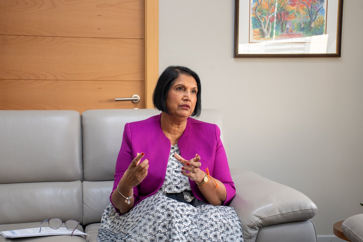 The #UNDPMauritius team was pleased to meet Hon. Dr. Jyoti Jeetun, Minister of Financial Services and Economic Planning to discuss strengthening strategic collaboration on economic transformation, emphasizing inclusive growth, innovation and sustainable development. 🤝🌍💡