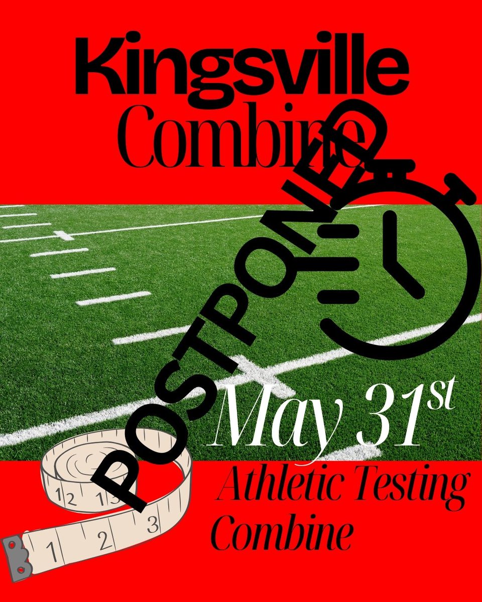 We will be postponing our Kingsville Combine to a later date. Stay Tuned!!!