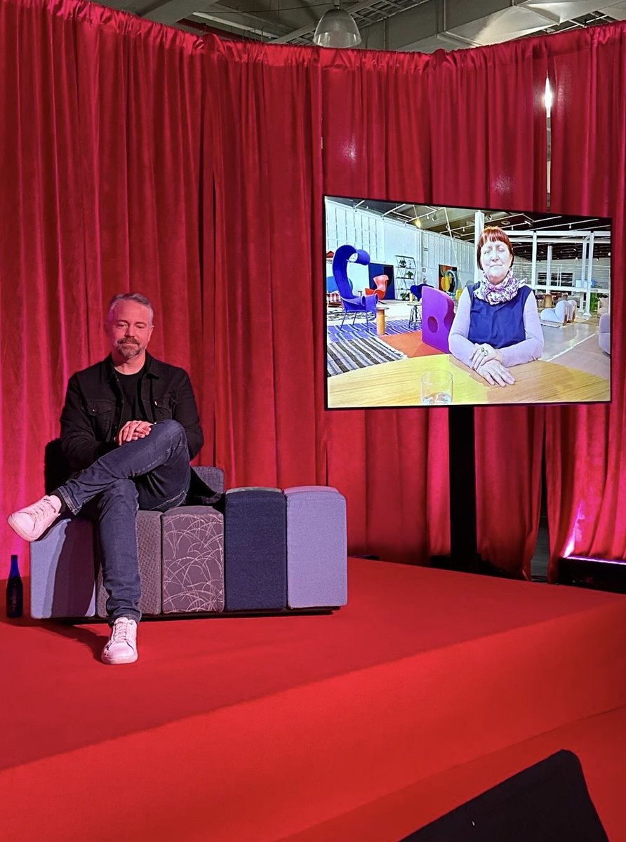 Marc Thorpe &amp; Patrizia Moroso on Keeping a Heritage brand relevant. <a href="/ICFF/">ICFF</a>