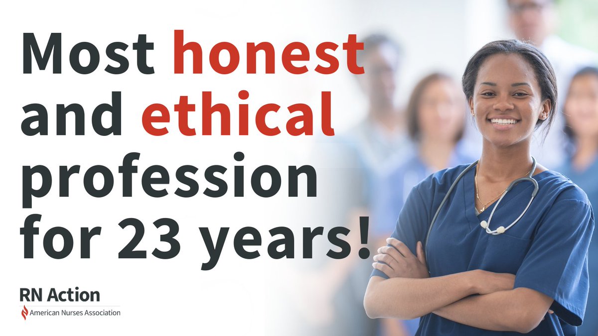It's May 23rd, the perfect day to remind you that #nurses have been voted the most honest &amp; ethical profession for 2⃣3⃣ years in a row!! 

We're not surprised 👏👏👏 Learn more: bit.ly/435Nru8