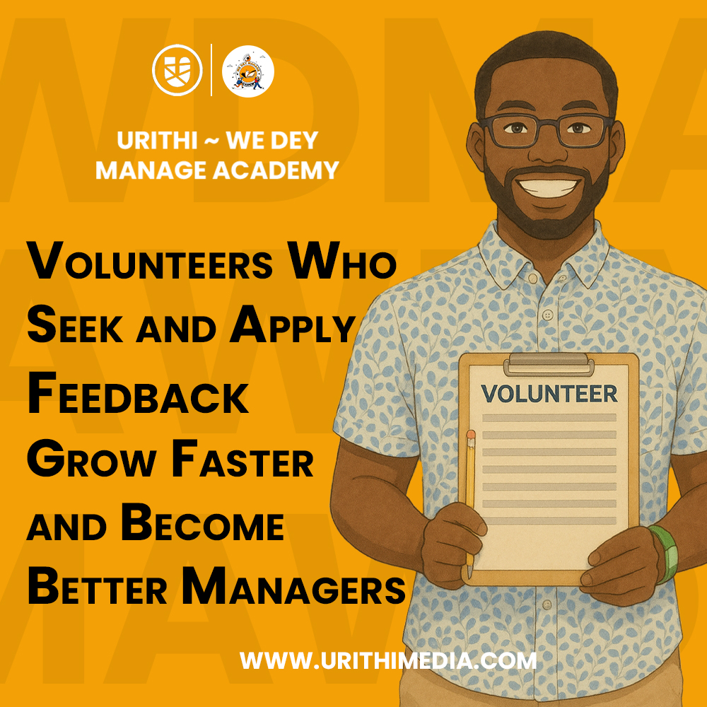 One thing that sets great managers apart?

They were once intentional volunteers.

Volunteers who seek feedback don’t just complete tasks — they grow from them.

They ask:

“How did I do?”

“What could I do better?”

“What worked and what didn’t?”

And then? They apply it.
