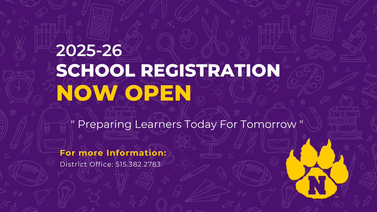 Online Registration for the 2025-26 school year is now open! 

Register your student today using the link below: 
nevadacubs.org/district/regis…

#NevadaCubPride