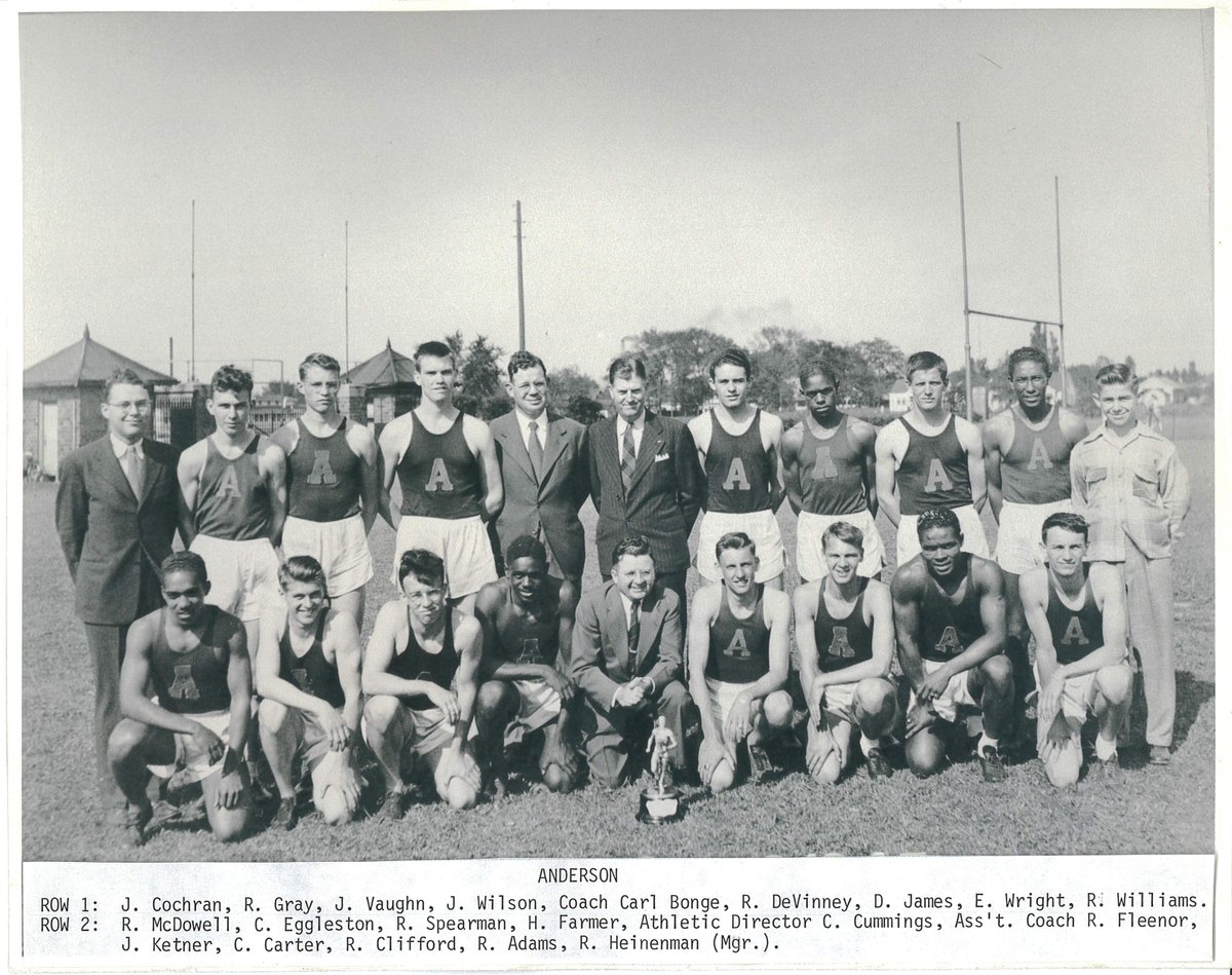 IHSAA (@ihsaa1) on Twitter photo 80 Years Ago Today (May 19, 1945)
The Anderson Indians won the #IHSAA Track & Field State Championship! It was the first of what would become four straight state titles!
🏆⏱️🟥🟩 <a href="/ahsindians/">Anderson Indians</a> 80 Years Ago Today (May 19, 1945)
The Anderson Indians won the #IHSAA Track & Field State Championship! It was the first of what would become four straight state titles!
🏆⏱️🟥🟩 <a href="/ahsindians/">Anderson Indians</a>