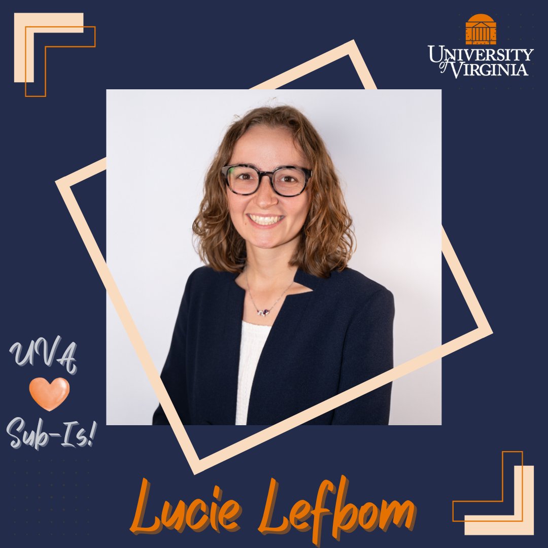 UVA Urology (@uvaurology) on Twitter photo We're so excited to welcome #subintern <a href="/LLefbom/">Lucie Lefbom</a>! Lucie Lefbom attended <a href="/virginia_tech/">Virginia Tech</a> for undergrad and is currently an M4 at <a href="/MedicineUVA/">UVA School of Medicine</a>. She found urology via urogynecology and is passionate about improving quality of life and the inclusion of diverse populations in research. We're so excited to welcome #subintern <a href="/LLefbom/">Lucie Lefbom</a>! Lucie Lefbom attended <a href="/virginia_tech/">Virginia Tech</a> for undergrad and is currently an M4 at <a href="/MedicineUVA/">UVA School of Medicine</a>. She found urology via urogynecology and is passionate about improving quality of life and the inclusion of diverse populations in research.