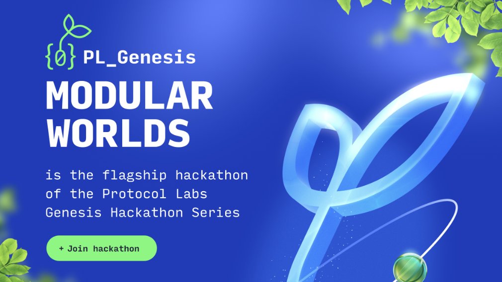 Cyril Delattre (@cyrildelattre) on Twitter photo 🧑💻Data / AI devs, we've got some great news to share! 🎛️
🤝<a href="/Mosaia_io/">Mosaia</a> is backing <a href="/PL__Genesis/">PL_Genesis: Modular Worlds</a> Hackathon from <a href="/protocollabs/">Protocol Labs</a>
🏆 $250k+ prizes, registrations are open
🔓 The AI & autonomous infrastructure track challenges you to build tools that give AI agents reliable footing. 🧑💻Data / AI devs, we've got some great news to share! 🎛️
🤝<a href="/Mosaia_io/">Mosaia</a> is backing <a href="/PL__Genesis/">PL_Genesis: Modular Worlds</a> Hackathon from <a href="/protocollabs/">Protocol Labs</a>
🏆 $250k+ prizes, registrations are open
🔓 The AI & autonomous infrastructure track challenges you to build tools that give AI agents reliable footing.