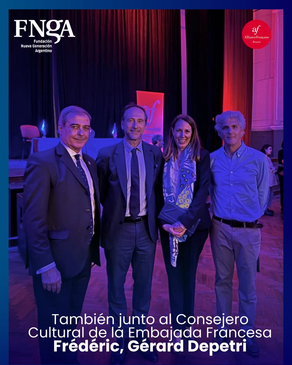 La FNGA junto al EMBAJADOR DE FRANCIA EN ARGENTINA, Romain Nadal (<a href="/NadalDiplo/">Romain Nadal</a>) 🇫🇷🇦🇷

En el marco de la 9na edición de La Noche de las Ideas, se realizó en la Alianza Francesa de Rosario un encuentro que contó con la participación del Embajador de Francia.