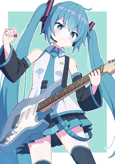 18日目 ギターみくさん #初音ミク 