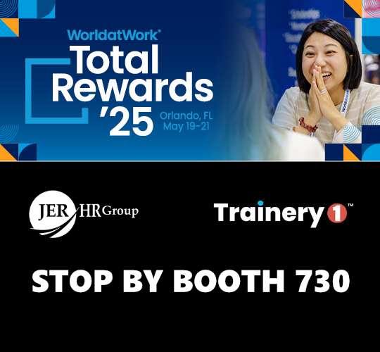 jerhrgroup's tweet image. We're at the World of World #TotalRewards25 conference in Orlando! Stop by booth 730 to talk #compensation #compensationtech #compbldr #comptech