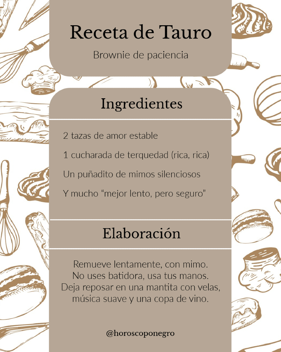 La mejor receta del mundo 🖤