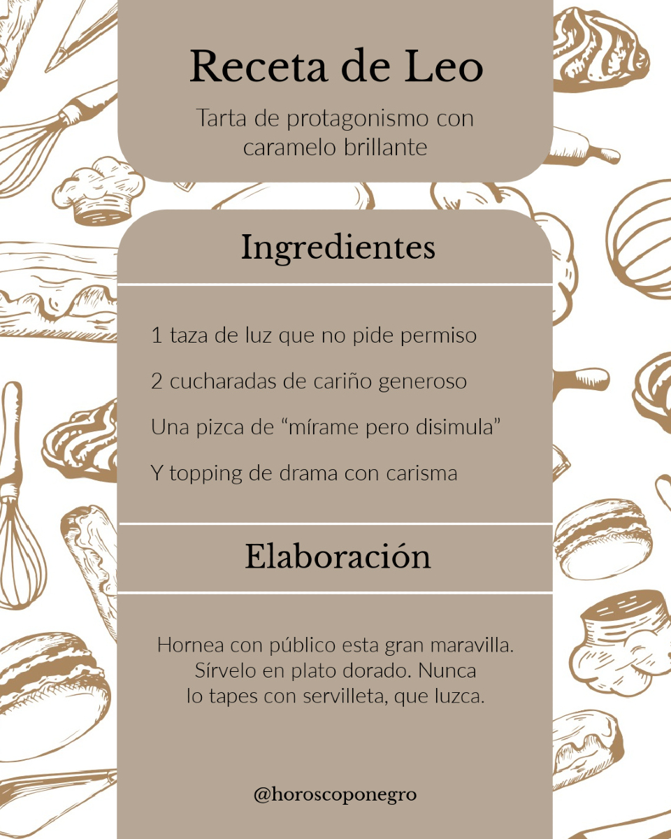 La mejor receta del mundo 🖤