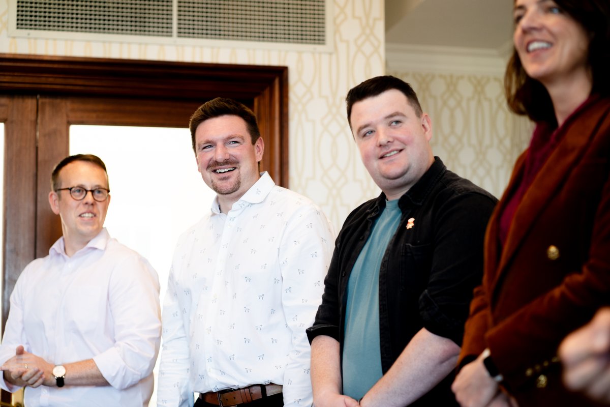 Centre for Democracy and Peace (@cdpb_ni) on Twitter photo It's about the relationships and shared experiences.
💬👇 Founder of <a href="/Donate4Daithi/">Donate4Dáithí</a> Máirtín Mac Gabhann shares how the Fellowship Programme has transformed his approach to leadership.
📝🔗 Learn more and apply today ➡️ fellowship.democracyandpeace.org
#SpiritofPossibility It's about the relationships and shared experiences.
💬👇 Founder of <a href="/Donate4Daithi/">Donate4Dáithí</a> Máirtín Mac Gabhann shares how the Fellowship Programme has transformed his approach to leadership.
📝🔗 Learn more and apply today ➡️ fellowship.democracyandpeace.org
#SpiritofPossibility