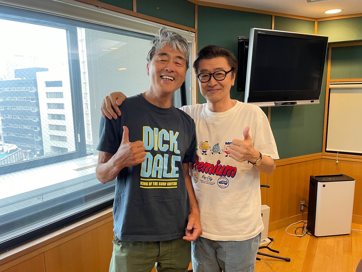 ✨サザンオールスターズの桑田佳祐さんをスタジオにお招きしました