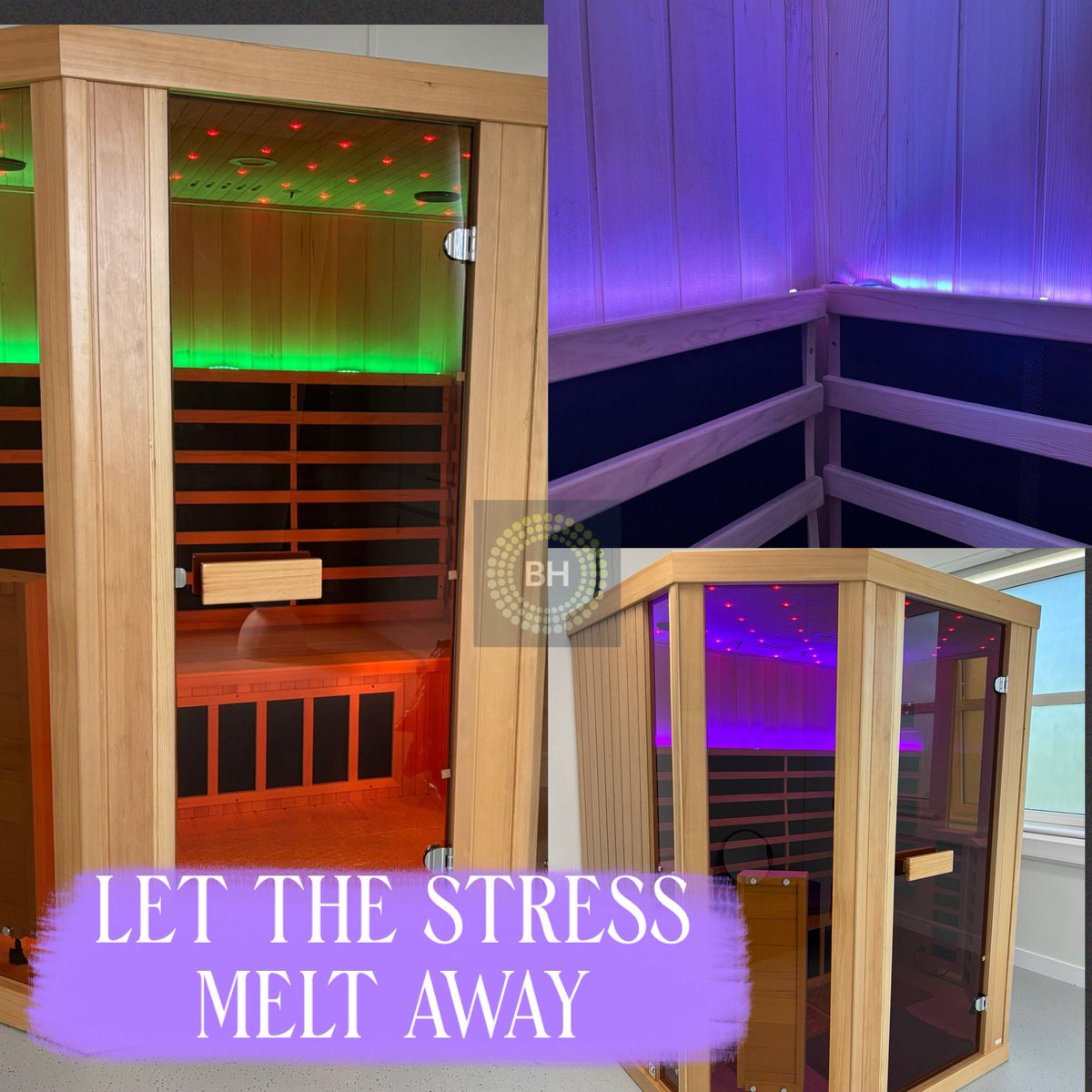 The heat from infrared saunas can help relax muscles and reduce tension, which can contribute to a more relaxed state of mind ♨️😊

#sauna #relax #stressmanagement #healthy