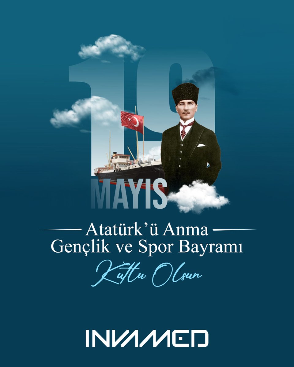 19 Mayıs Atatürk’ü Anma Gençlik ve Spor Bayramı Kutlu Olsun !

#19Mayıs #AtatürküAnmaGençlikveSporBayramı #GençlikveSporBayramı #Cumhuriyet #Bayram #Türkiye