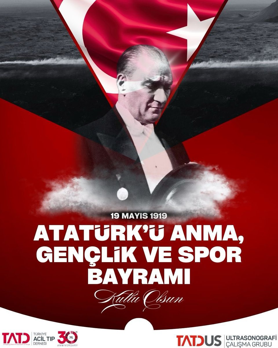 19 Mayıs Atatürk’ü Anma, Gençlik ve Spor Bayramımız Kutlu Olsun 🇹🇷🇹🇷🇹🇷