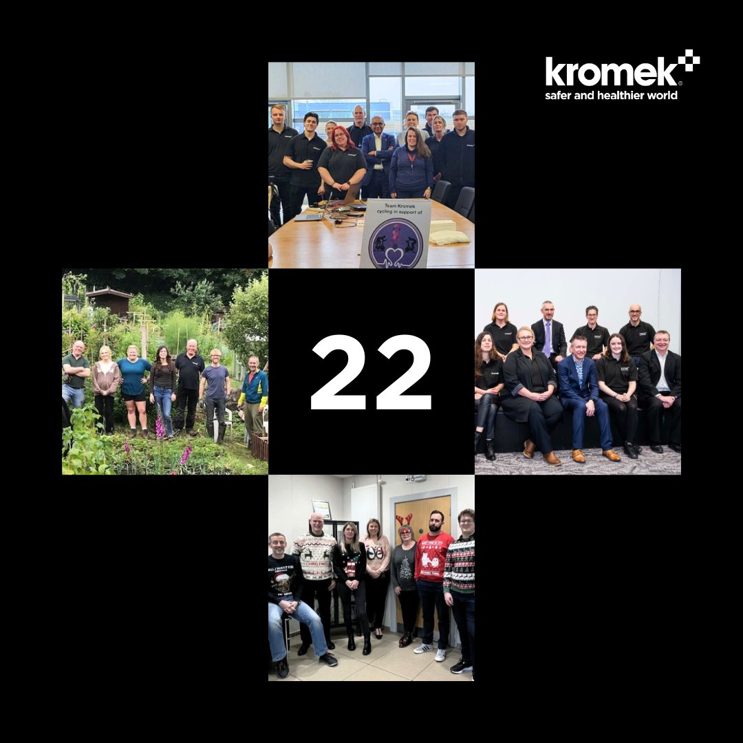 Happy 22nd Birthday to Kromek! 🎂🎉

We’re extremely proud of all our achievements, grateful for the strong partnerships we've fostered along the way, and incredibly excited to see what the team achieves next!

#kromek #kmk #cbrn #birthday