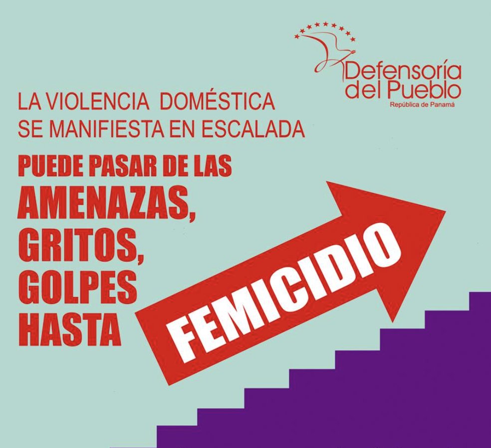 RINDHCA's tweet image. #Panama 🇵🇦 La Defensoría del Pueblo expresa su profunda preocupación ante el incremento de casos de femicidio en Panamá. @DefensoriaPan
defensoria.gob.pa/la-defensoria-…