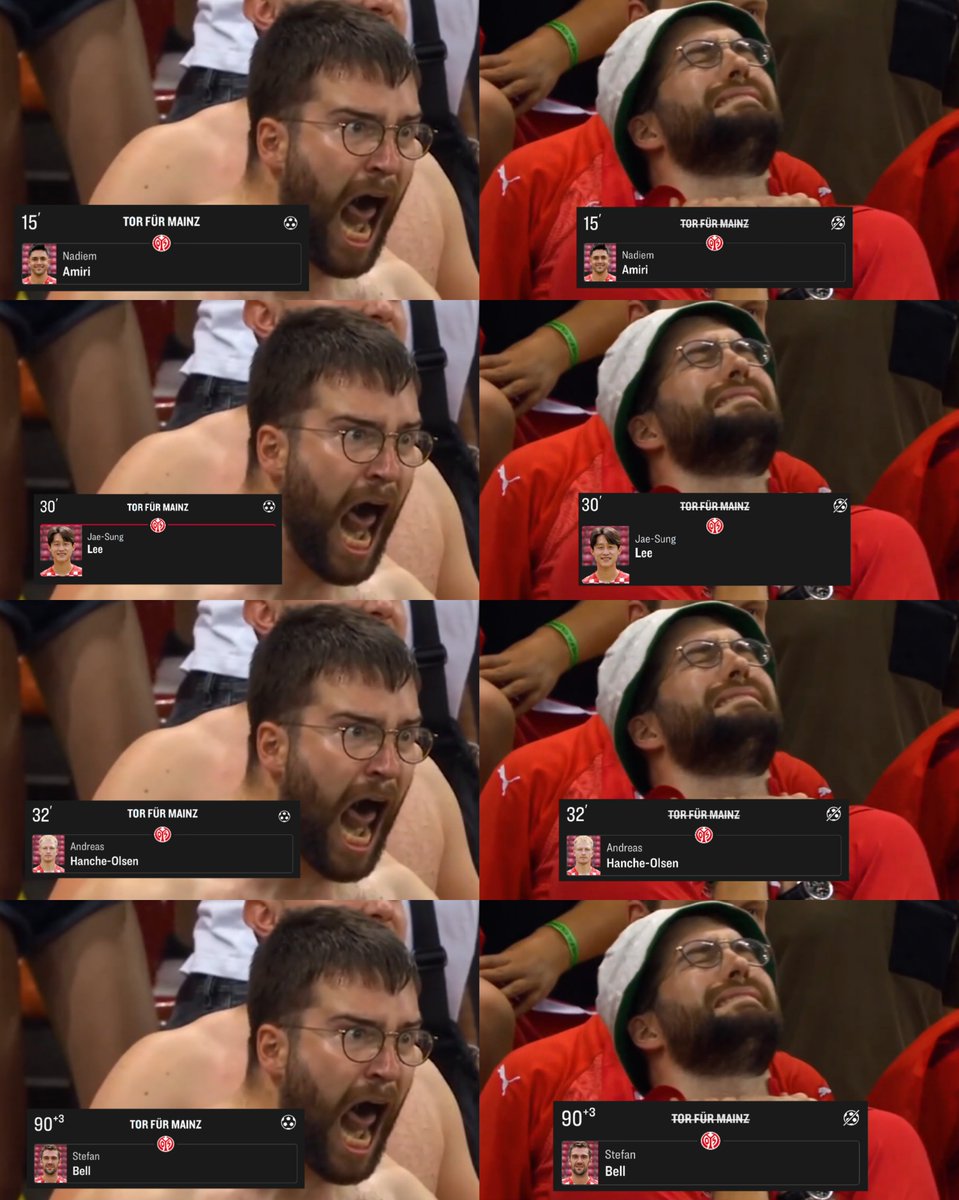 1FSVMainz05's tweet image. What a game... 🫠

#Mainz05