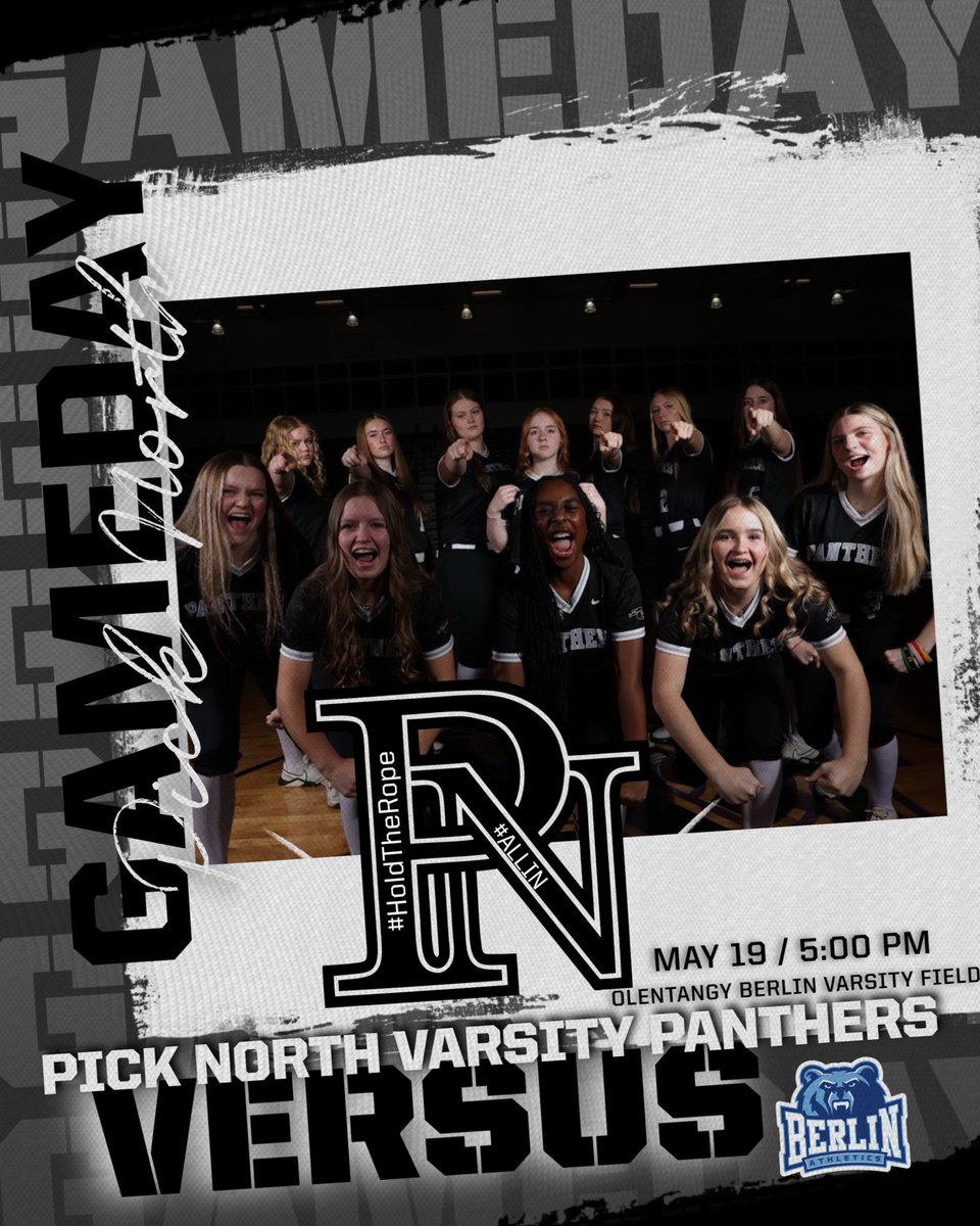 Pickerington North Softball (@picknorthsb) on Twitter photo We 🚌 to Olentangy today for 1st round of <a href="/OfficialOHSAA/">OHSAA SPORTS OFFICIAL</a> 🥎 tournament play.
📍Olentangy Berlin
🏟️ Berlin Varsity Field
🆚 <a href="/BerlinBearsSB/">Berlin Bears Softball🥎</a>
⏰ 5pm
WE>Me #ALLIN #HoldTheRope
<a href="/FeliciaxMeadows/">Felicia Meadows</a> <a href="/PNAthletics/">Pickerington North Athletics</a> <a href="/scan1ansports/">ꜱᴄᴀɴʟᴀɴ ꜱᴘᴏʀᴛꜱ™️</a> <a href="/ImpactRetweets/">Impact Promotions</a> We 🚌 to Olentangy today for 1st round of <a href="/OfficialOHSAA/">OHSAA SPORTS OFFICIAL</a> 🥎 tournament play.
📍Olentangy Berlin
🏟️ Berlin Varsity Field
🆚 <a href="/BerlinBearsSB/">Berlin Bears Softball🥎</a>
⏰ 5pm
WE>Me #ALLIN #HoldTheRope
<a href="/FeliciaxMeadows/">Felicia Meadows</a> <a href="/PNAthletics/">Pickerington North Athletics</a> <a href="/scan1ansports/">ꜱᴄᴀɴʟᴀɴ ꜱᴘᴏʀᴛꜱ™️</a> <a href="/ImpactRetweets/">Impact Promotions</a>