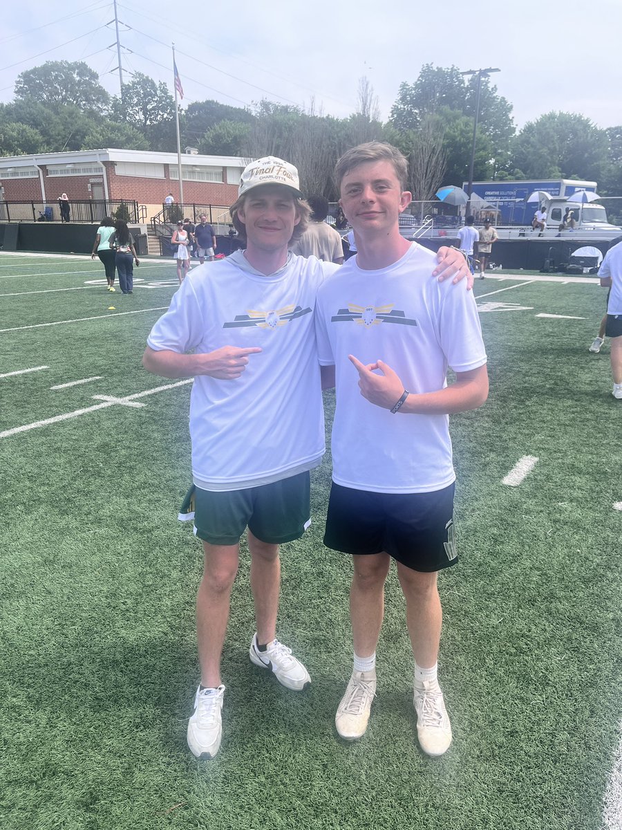 Had a blast at QB Flight School with <a href="/QuincyAvery/">Quincy Avery</a> _Avery — grateful for the coaching, the knowledge, and the vibes. Big thanks to all the coaches and college QBs for showing love and helping us level up! #QBFlightSchool <a href="/coachmcbride34/">Hunter McBride</a> <a href="/BoiterMark/">Mark Boiter</a> <a href="/HarlemFootball/">Harlem Bulldogs Football</a>