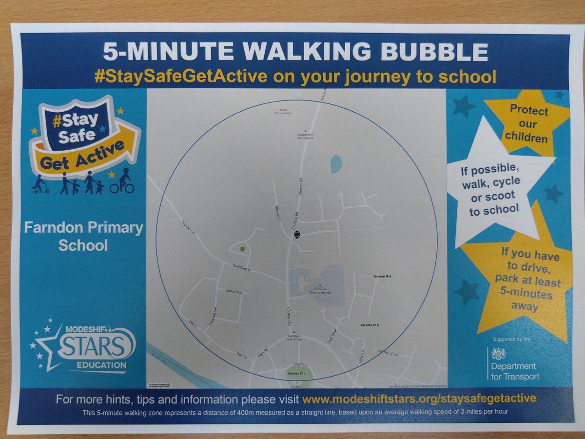 Farndon Primary (@farndon_primary) on Twitter photo Join our Road Safety Officers for National Walk to School week.
Need to drive? Use our 5-minute Walking Bubble and park a short walk away.
#JSOCheshire <a href="/Go_CheshireWest/">Cheshire West</a> Join our Road Safety Officers for National Walk to School week.
Need to drive? Use our 5-minute Walking Bubble and park a short walk away.
#JSOCheshire <a href="/Go_CheshireWest/">Cheshire West</a>