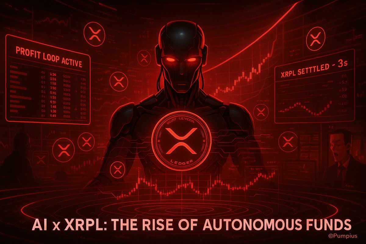 pumpius's tweet image. AI + XRPL: The Rise of Autonomous DeFi Hedge Funds
What if AI could manage your portfolio?
Not on Wall Street.
Not on Ethereum.
But on the most reliable financial protocol alive: XRPL.
Welcome to the future of decentralized hedge funds. ⚔️🧵