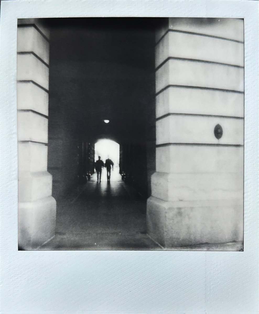 Philadelphia on B&amp;W Polaroid