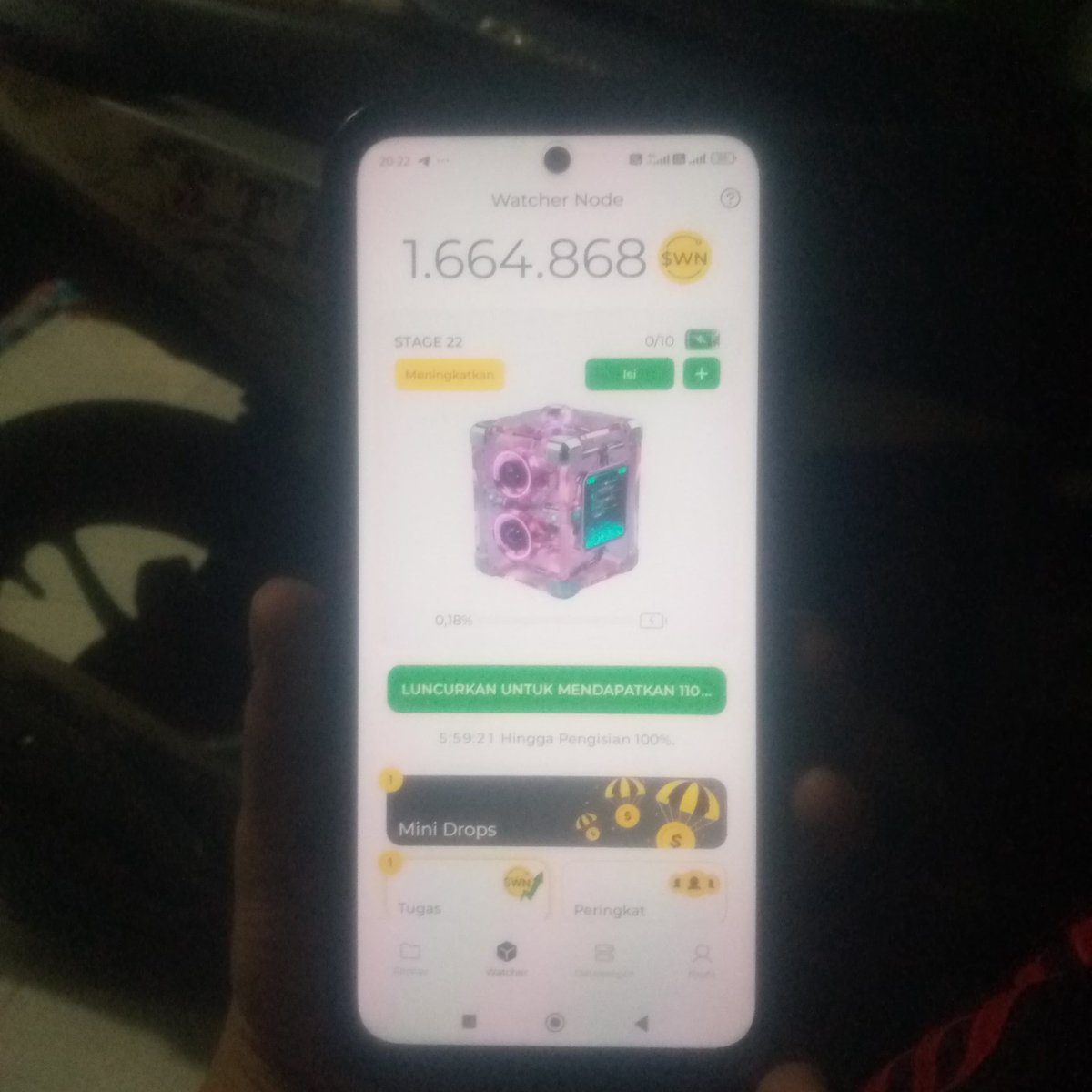 Launching Watcher Node to secure <a href="/DeNetPro/">DeNet</a> storage network, live from Sukamur, bogor Indonesia#WatchersEverywhere