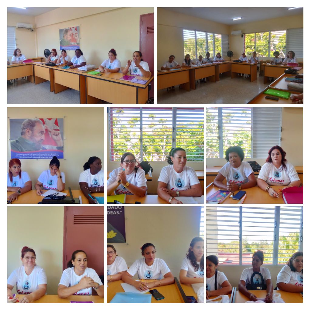 💫 Inició esta mañana de lunes, en la <a href="/UniversidadPCC/">Universidad del PCC Ñico López</a>, el ✨Entrenamiento de Postgrado dirigido a las Secretarias Generales FMC Provinciales.✨
#UniversidadDelPCC #FMC
#UnidosXCuba 🇨🇺