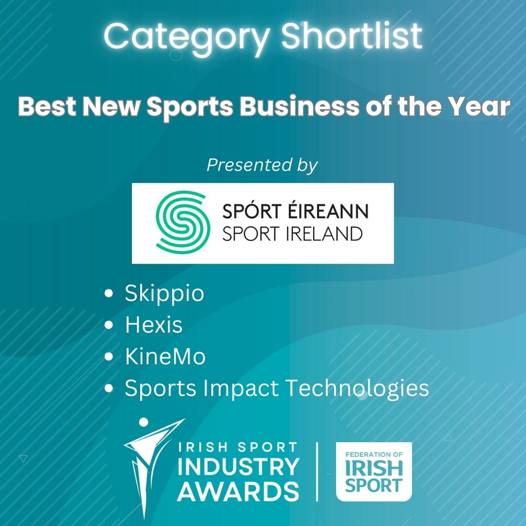 Irish Sport (@iresport) on Twitter photo ๐Not long to go until we are announcing the 2025 award winners. Here's who's in the running for Best New Sports Business, presented by <a href="/sportireland/">Sport Ireland</a> Ireland
๐Best of luck to all the shortlisted finalists! <a href="/Skippio_app/">Skippio</a> <a href="/hexis_live/">Hexis</a> <a href="/KineMo_/">KineMo</a> <a href="/SportImpactTech/">Sports Impact Technologies</a> #ISIAs25 ๐Not long to go until we are announcing the 2025 award winners. Here's who's in the running for Best New Sports Business, presented by <a href="/sportireland/">Sport Ireland</a> Ireland
๐Best of luck to all the shortlisted finalists! <a href="/Skippio_app/">Skippio</a> <a href="/hexis_live/">Hexis</a> <a href="/KineMo_/">KineMo</a> <a href="/SportImpactTech/">Sports Impact Technologies</a> #ISIAs25