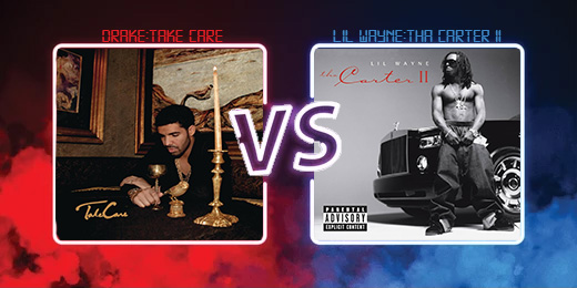 Drake VS Lil Wayne Which Album Wins 💿

Take Care or Tha Carter 2 Poll Below ⬇️⬇️⬇️