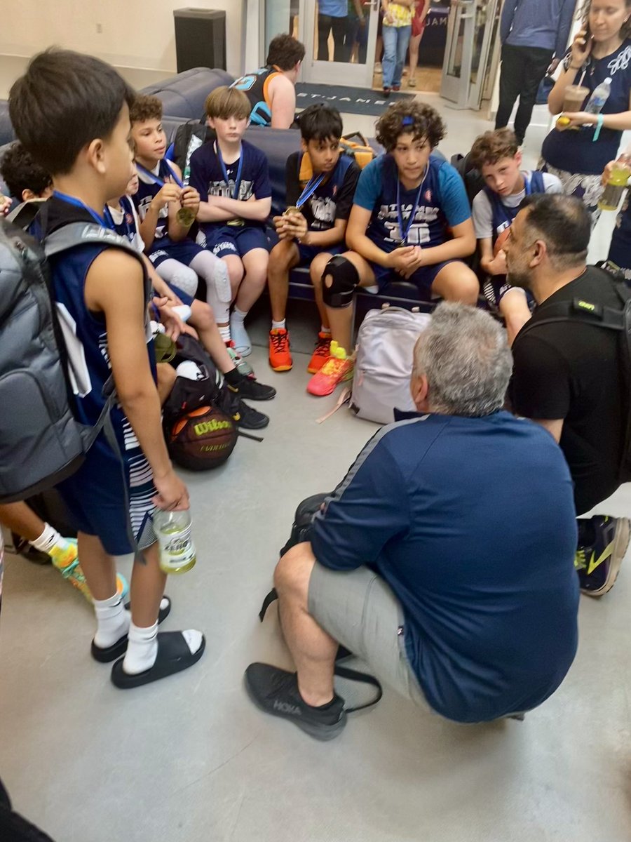 LBAAttack's tweet photo. Team Attack 2032-East goes 5-0 to win the St James Survivor Showdown tournament. 🏆
Well done boys‼️

#fundamentallysound #gameready #basketballsmart https://t.co/7Ku7ODSB9E