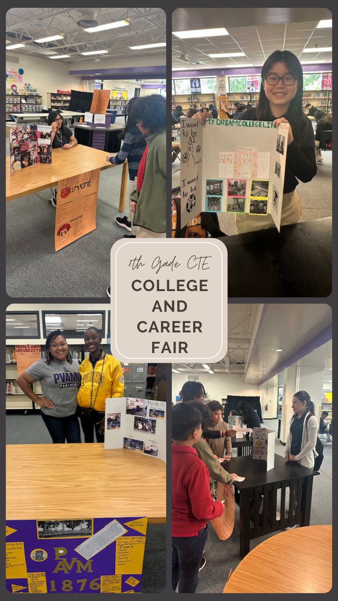 WellsWolverines's tweet image. Our 8th graders did a great job at the CTE College and Career Fair. Ohh, the places they'll go!!