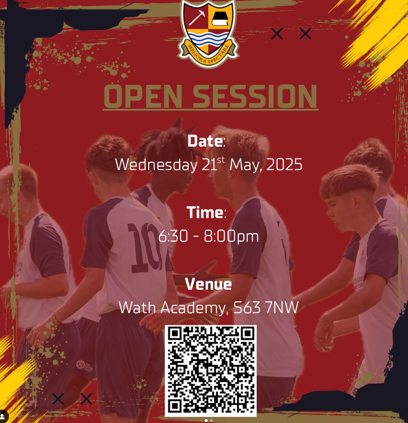 This Wednesday, our Football Scholarship Team is holding the fourth ‘Open Session’ of the season ready for the 2025/26 academic intake … ⚽️📚🎓

Please complete the MS form to register your interest
Girls forms.office.com/e/VFPbqnqRk6
Boys forms.office.com/e/MBtrXcfAgY