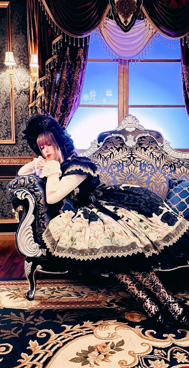 ロリィタファッション、これからも自分のペースで続けていきたい☺️✨

#ロリィタ 
#ゴシックロリィタ