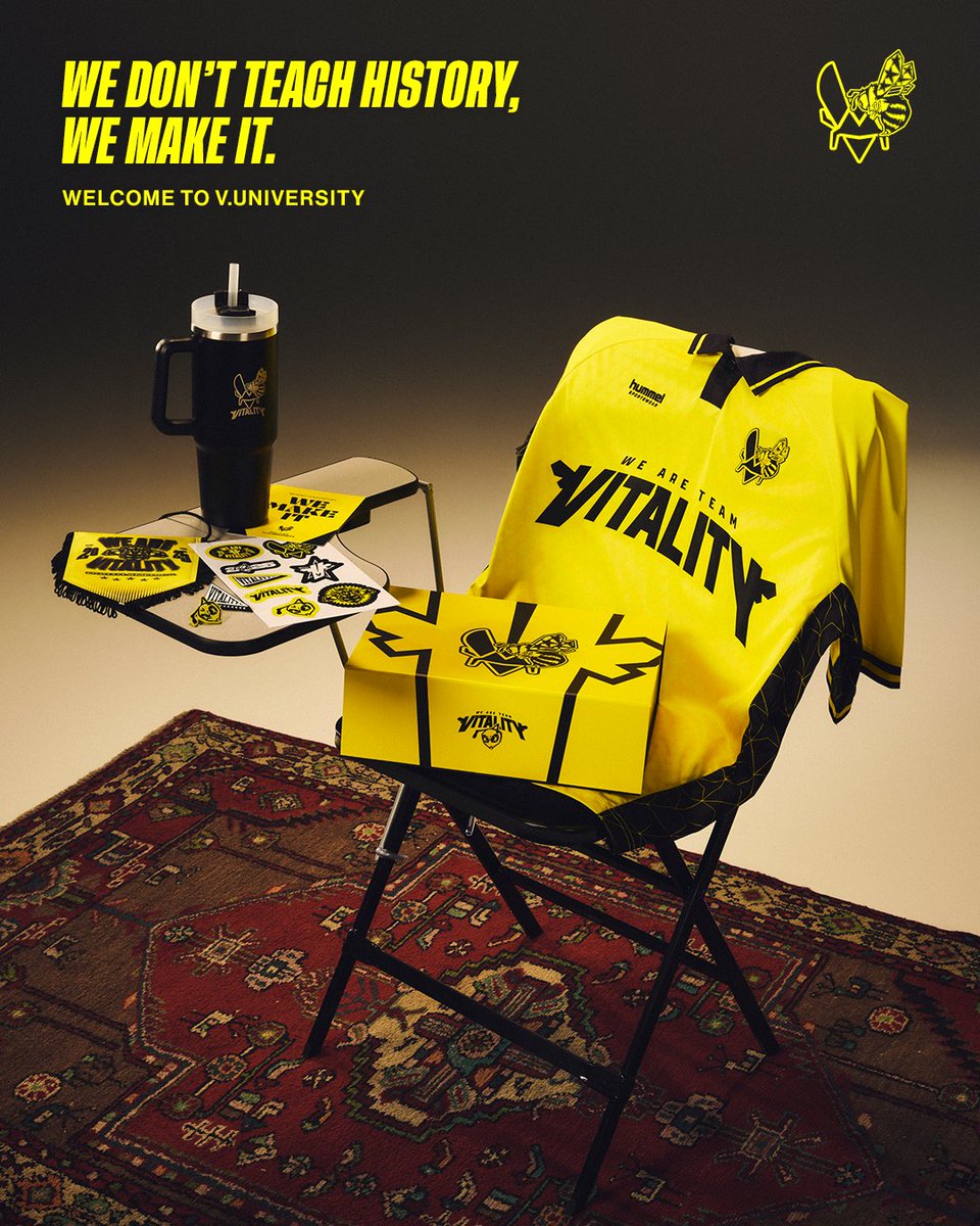 Introducing the Team Vitality North America Jersey x <a href="/hummel1923/">hummel</a> 

Available for pre-sale now, as well as a limited edition collectors box 

Get yours now: bit.ly/43dG56w