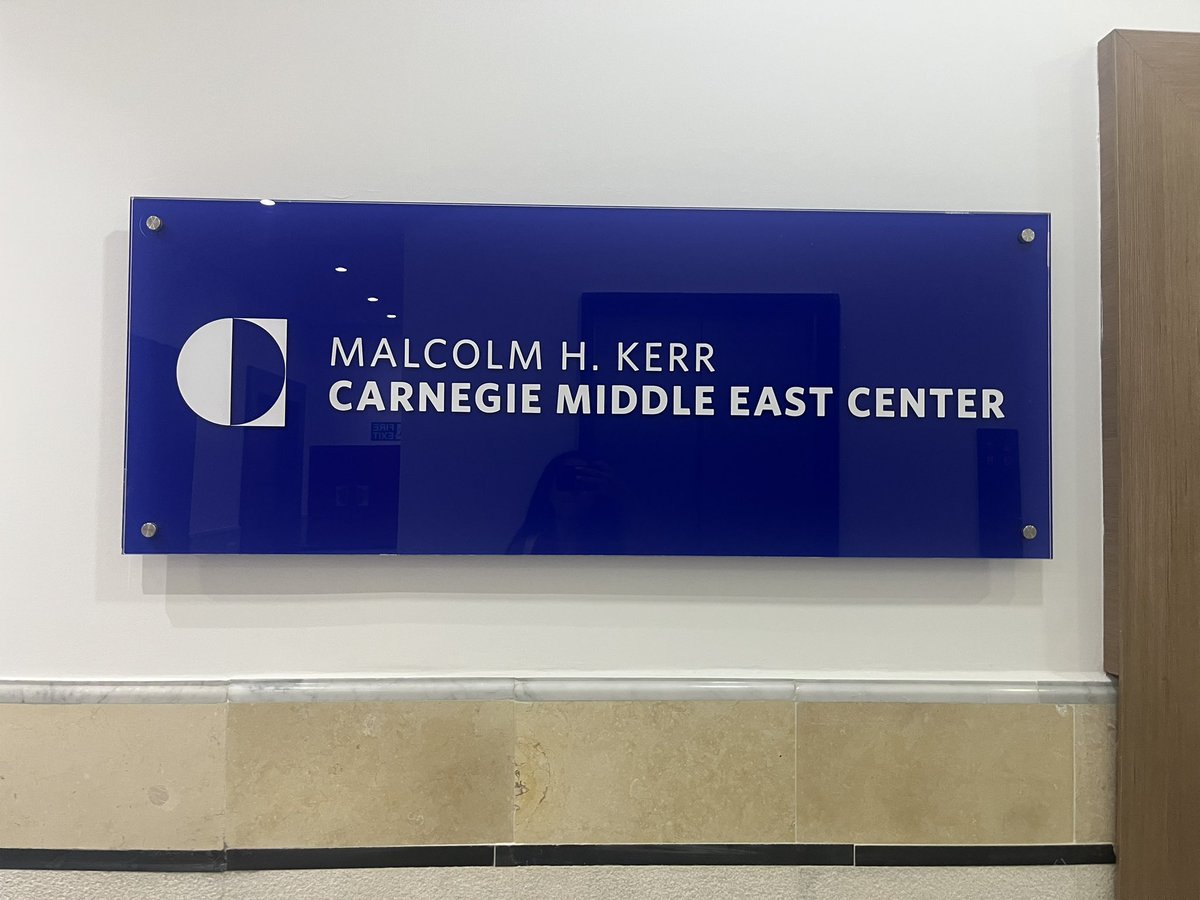 Back to the genesis <a href="/CarnegieMEC/">Malcolm H. Kerr Carnegie Middle East Center</a>