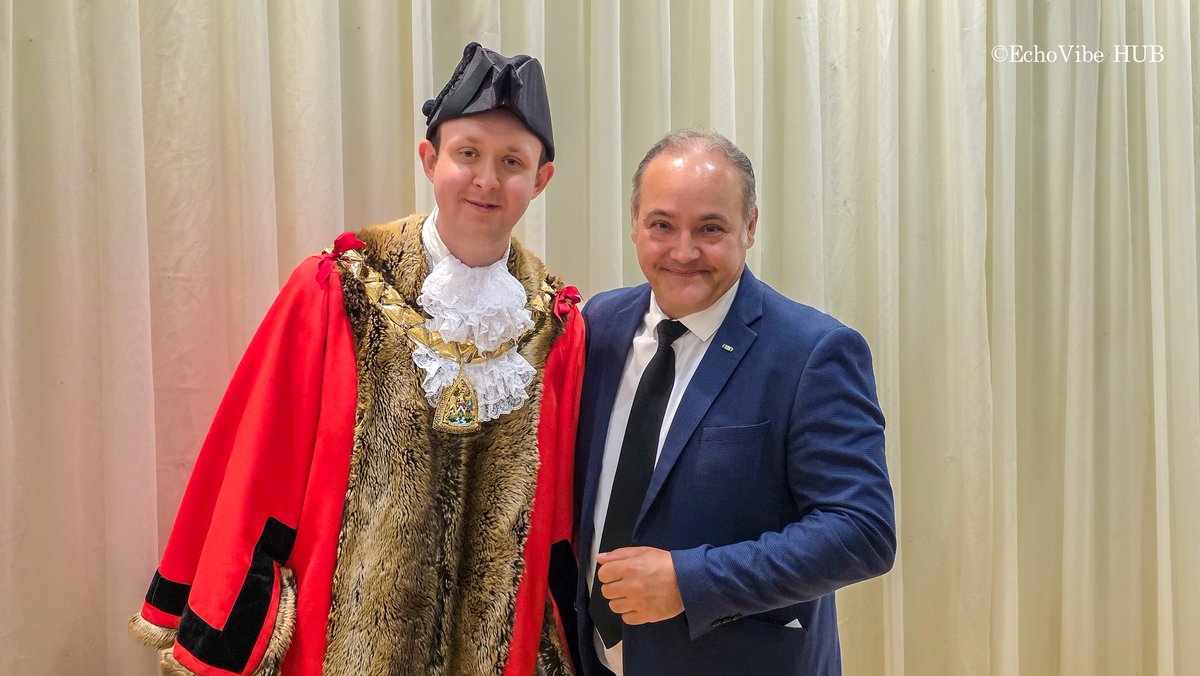 EchoVibe HUB (@echovibehub) on Twitter photo Annual Meeting and <a href="/mayorofbrent/">Mayor of Brent 2025/26</a> Making Ceremony – A powerful evening of reflection, celebration, and unity✨
We witnessed history as Cllr <a href="/RyanHack_/">Cllr Ryan Hack</a> was appointed the youngest Mayor in Brent’s history, with Cllr Kathleen Fraser as Deputy Mayor.
More: facebook.com/share/p/15Hrrw… Annual Meeting and <a href="/mayorofbrent/">Mayor of Brent 2025/26</a> Making Ceremony – A powerful evening of reflection, celebration, and unity✨
We witnessed history as Cllr <a href="/RyanHack_/">Cllr Ryan Hack</a> was appointed the youngest Mayor in Brent’s history, with Cllr Kathleen Fraser as Deputy Mayor.
More: facebook.com/share/p/15Hrrw…