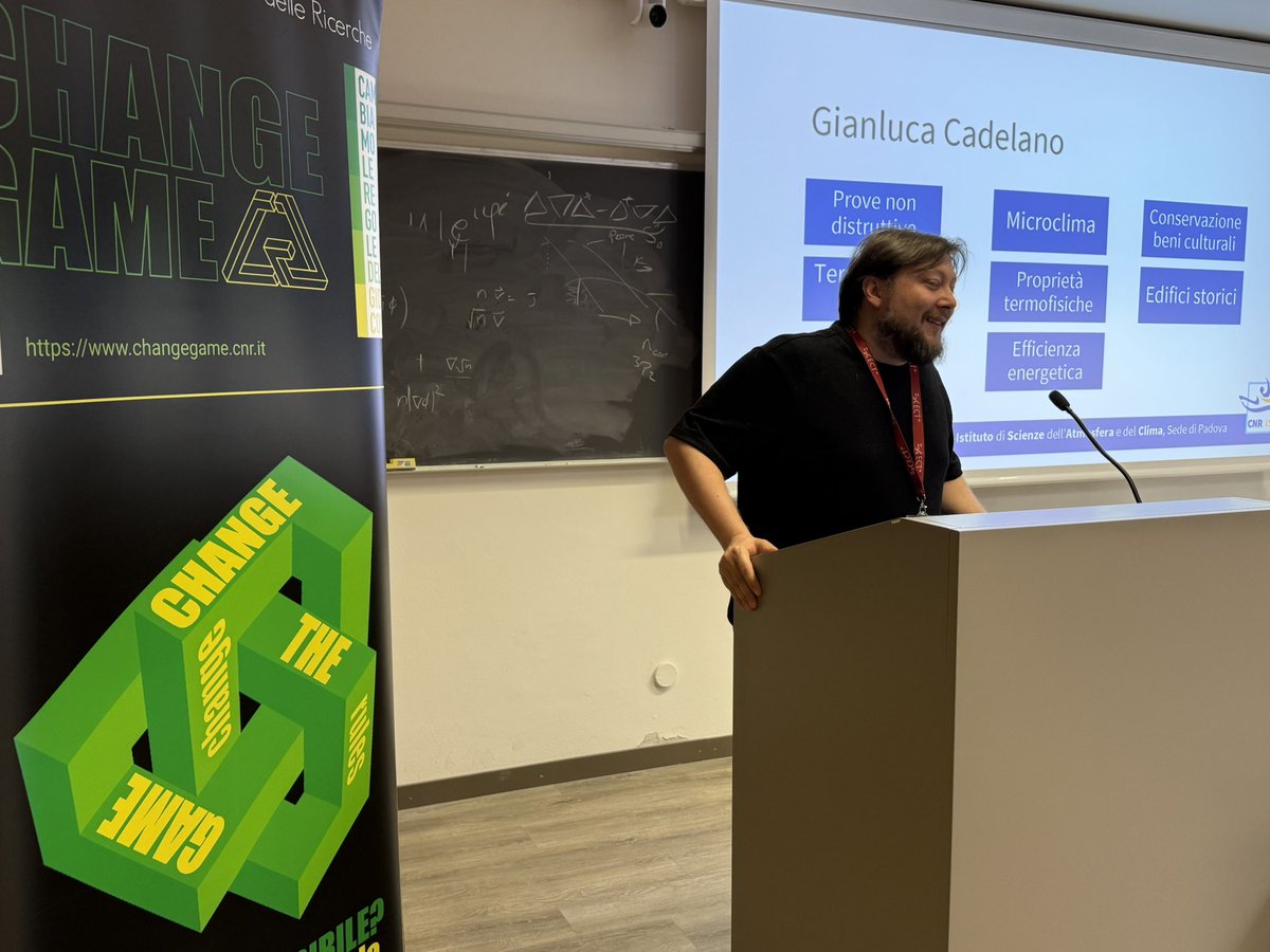 CNR_Changegame's tweet photo. Le prime 2 presentazioni relative alle esperienze divulgative da parte di nuovi Esperti ed esperte CNR -new entry nella scientific comunity di changegame:
#cnrifc @IfcSicurezza Roma con Daniela Fioretti e Sandra Iurescia 
&amp;
@CnrIsac di Padova con Gianluca Cadelano
@CNR_Changegame https://t.co/IgckINBygp