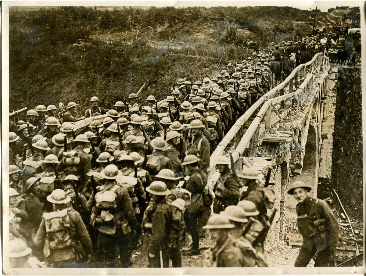 Just had a few days on the Western Front following the Great War of L/Cpl Benjamin Perry MM of 1/5 South Staffords with five of his descendants. Held at Rouen Base Depot so missed Hohenzollern Redoubt and WIA March 16 so missed Gommecourt. Lucky man.