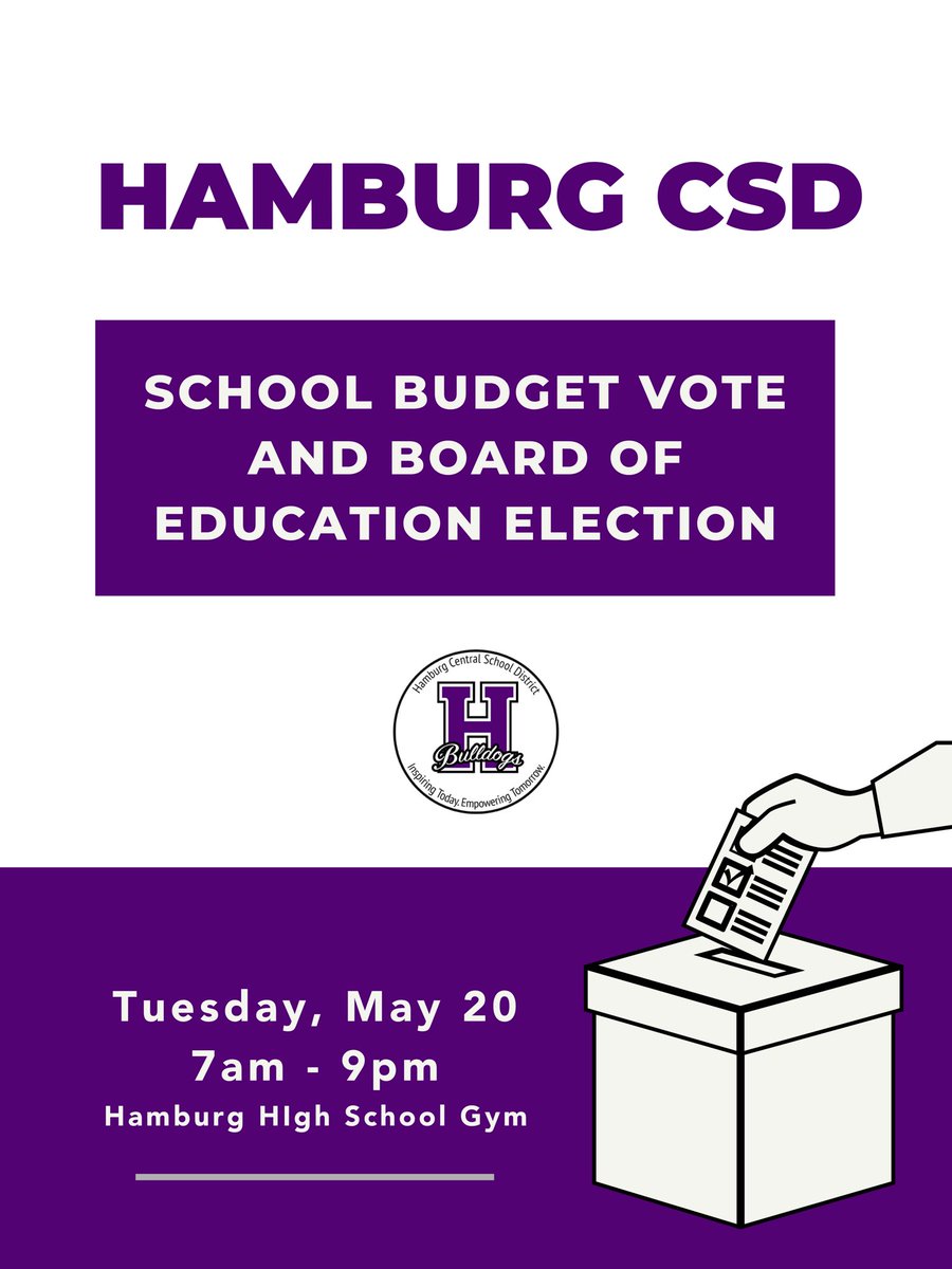 Come out and vote tomorrow 🗳️