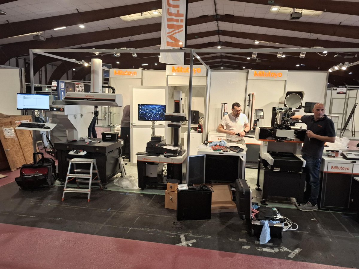 J-1 Avant l'ouverture du #salonOuestIndustrie à Rennes :
Notre équipe est en plein montage pour vous accueillir demain sur le stand C26.
Pour obtenir un badge : portail.ouest-industries.com/visiteur?p=cvsw