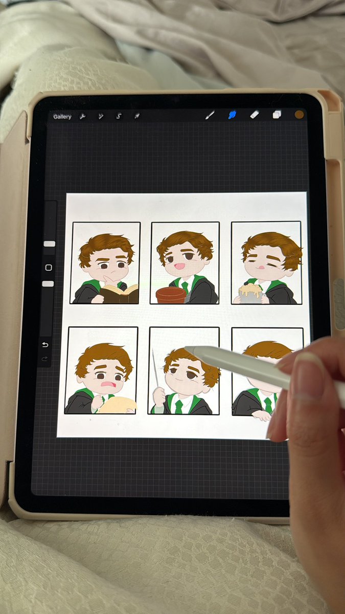 I've missed doodling Seb 🖤