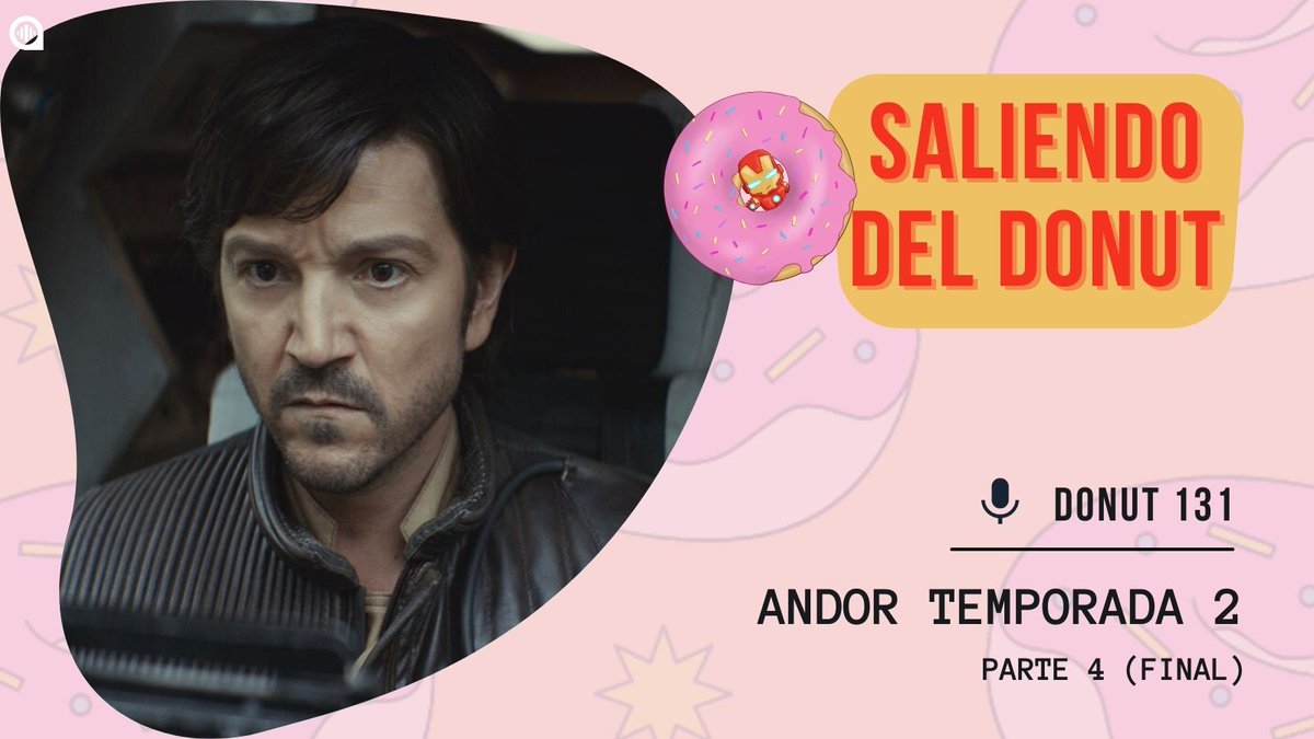 ¡Tenemos nuevo 🍩! Comentamos el final de la segunda temporada de #Andor, que nos ha parecido absolutamente brillante y conmovedor.

Vaya seriaza. Vamos a verla de nuevo (junto con Rogue One) ya mismo :D 

🎧 cuonda.com/saliendo-del-d…