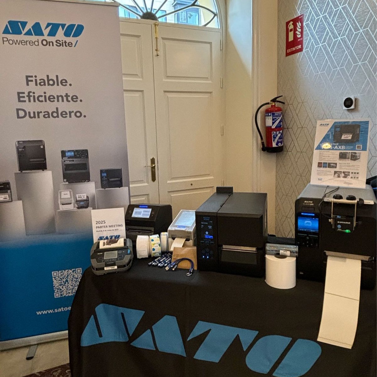 Last week, we attended the <a href="/DatalogicGroup/">Datalogic</a> Partner Meeting to explore new innovations in automation and supply chain solutions.

Great conversations, strong connections, and shared goals for the future.

#SATO #DatalogicPartnerDay #SupplyChain #Automation #Innovation